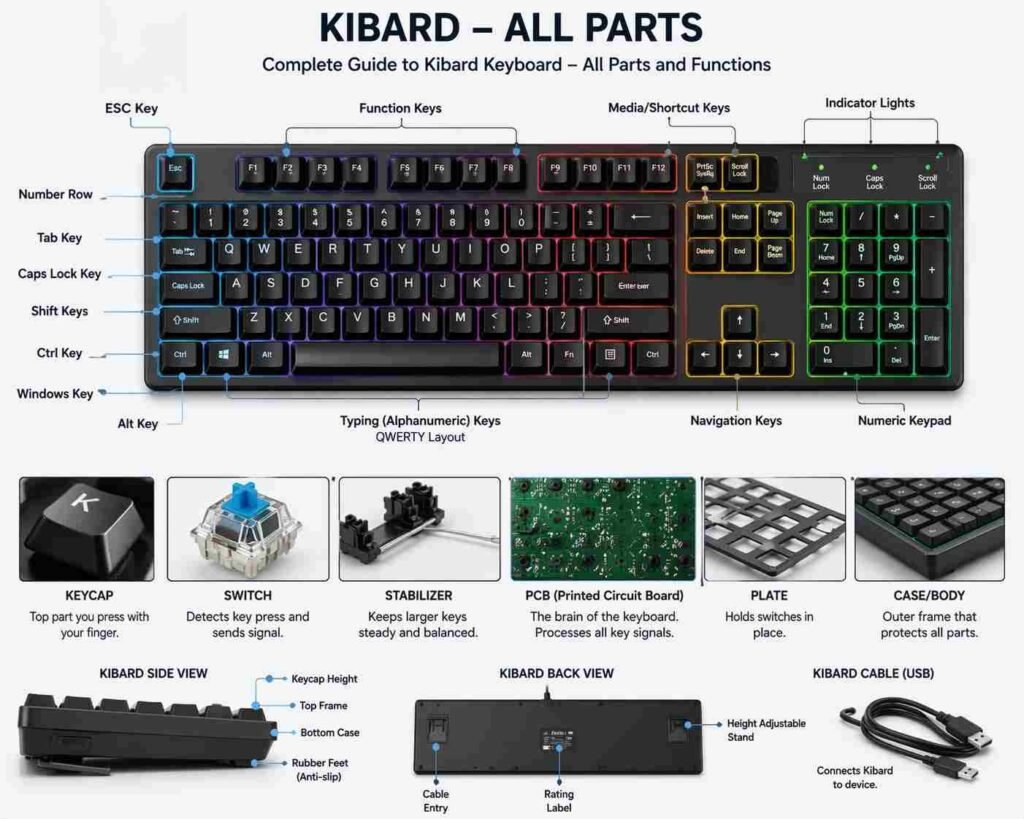 Features of Kibard