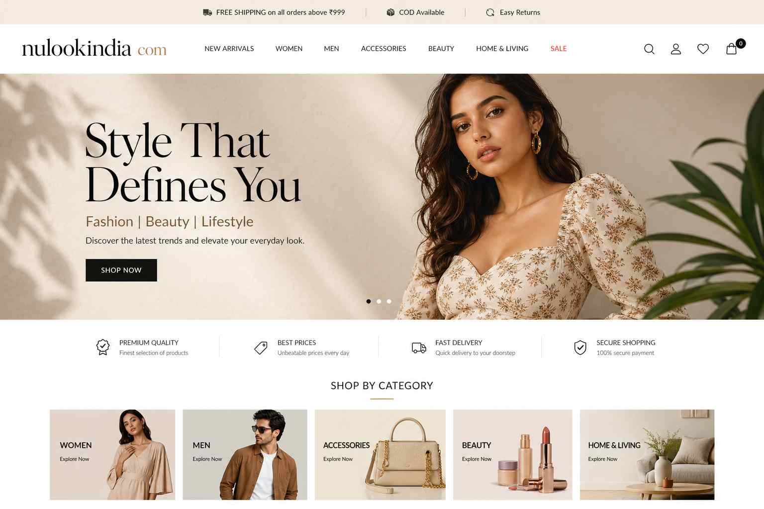 nulookindia com