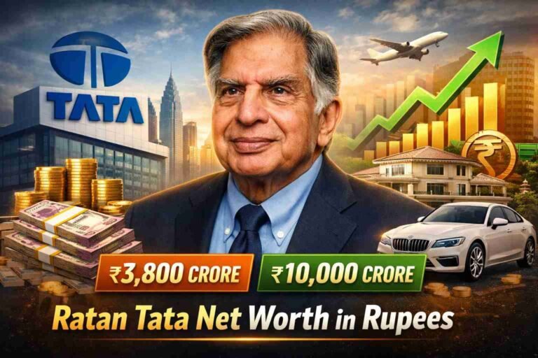 ratan tata net worth in rupees