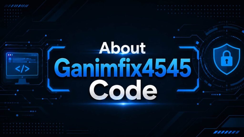 about ganimfix4545 code